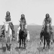 Comanche warriors - 1892