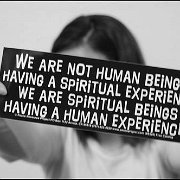 We Are Spiritual Beings Poster 