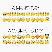 emoji man vs women