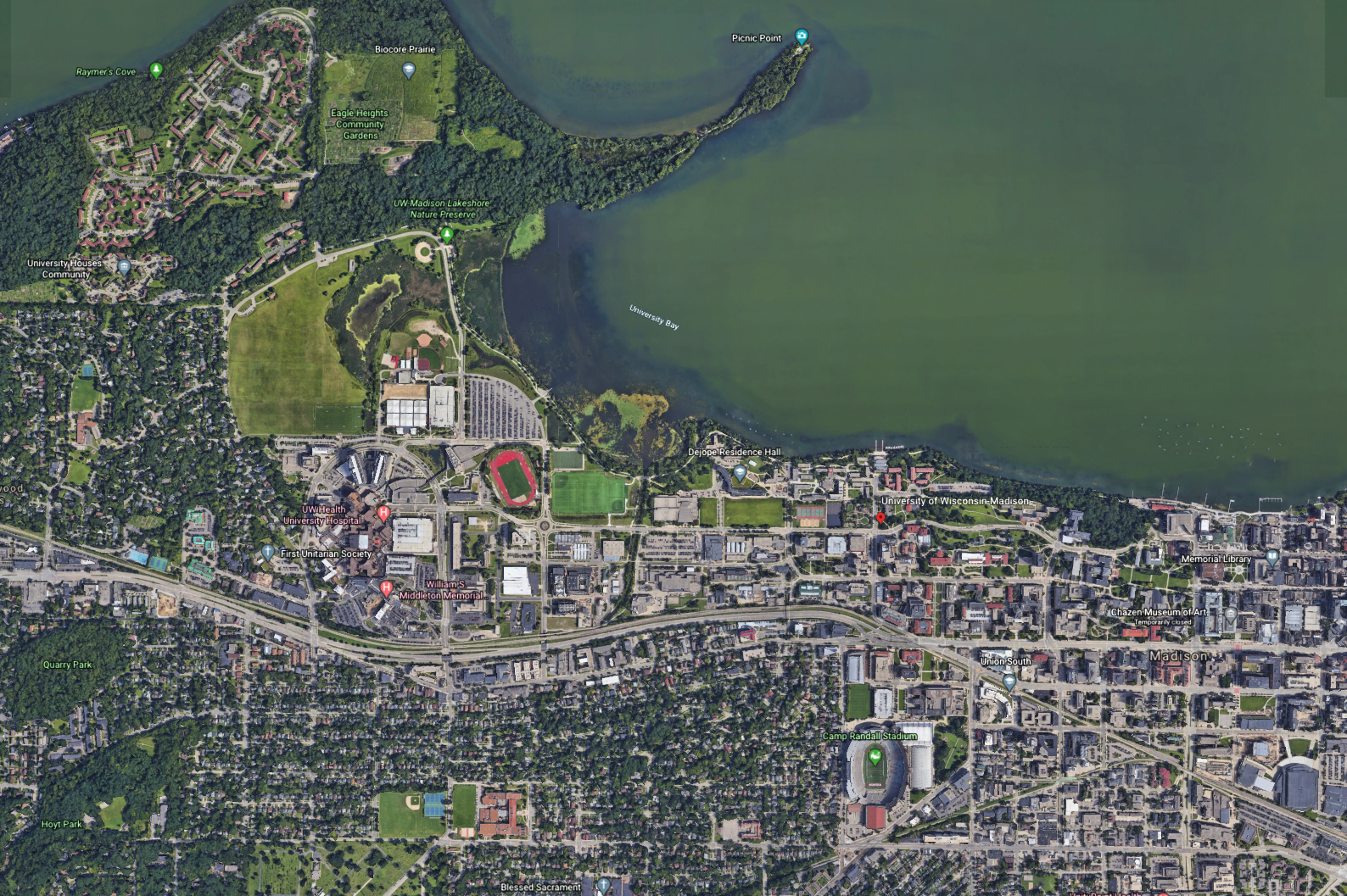 University of Wisconsin Madison Campus