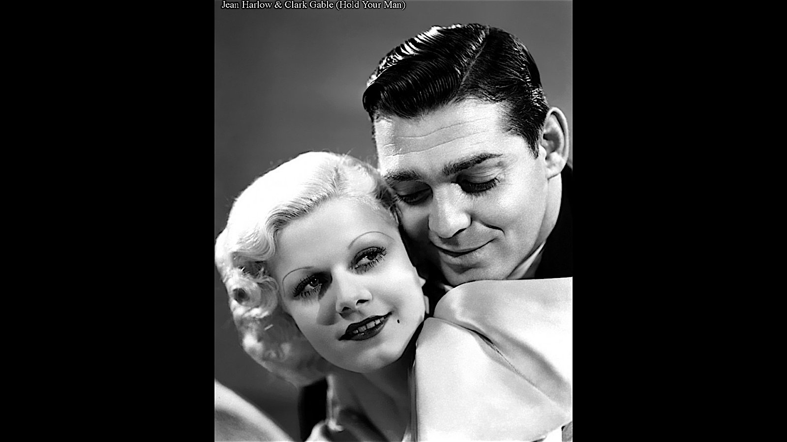 Jean Harlow & Clark Gable (Hold Your Man)