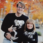 Andy Crain Laura & Dogs xmas'10