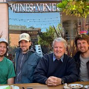 Cookie's boys with father